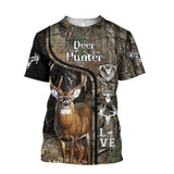 Maxcorners Deer Hunter 3D Over Printed Hoodie