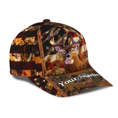 Maxcorners Personalized Name Deer Hunting Classic Cap