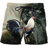Maxcorners Love Rooster Camo All 3D Over Printed Unisex Hoodie