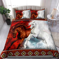 Maxcorners Couple Horse - Blanket