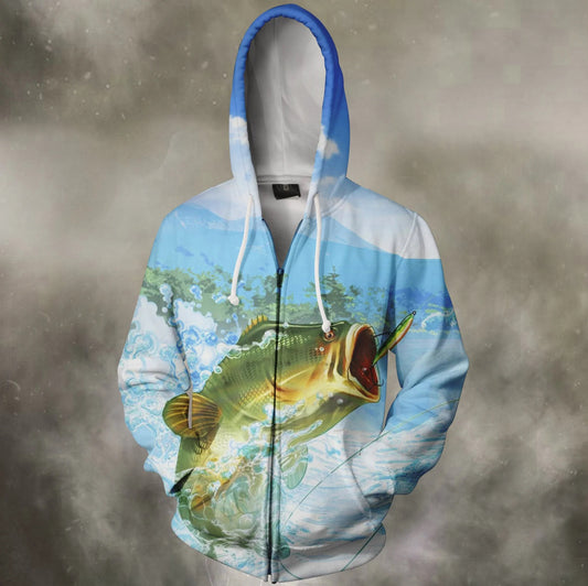 Maxcorners Bait Fishing Unisex 3D Shirt